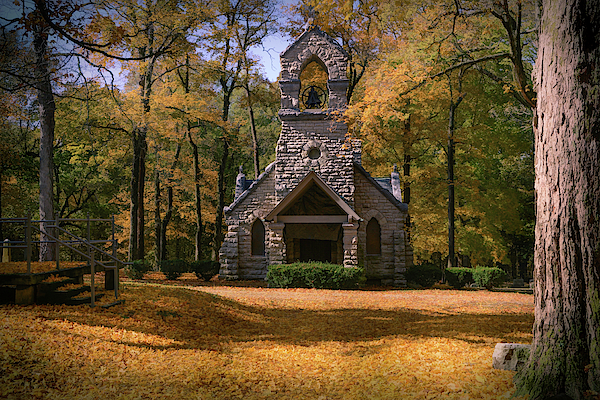 Elkhart Chapel in the Fall by Mary Lynn Giacomini Elkhart Chapel in the Fall by Mary Lynn Giacomini
